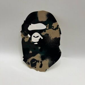 Bape Camouflage Ape Face Sticker